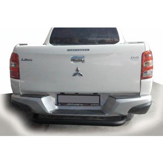 Zadní ochranný rám AK007 Black (nerez) Mitsubishi L200 2015–2024