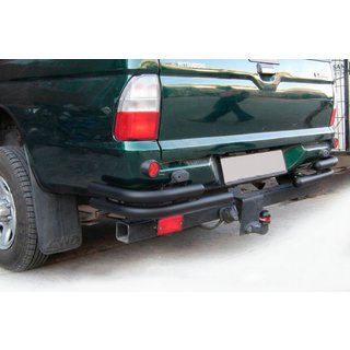 Zadní rohy AK003-Double Black (2 ks, nerez) Mitsubishi L200 1996–2006
