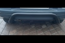 Renault Kadjar 2015–2022 Zadní ochranný rám AK007 Black (nerez) fotografie 2