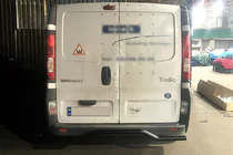 Opel Vivaro 2001–2015 Zadní ochranný rám AK006 Black (nerez) fotografie 4