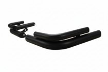 Mercedes Sprinter W901/902/903/904/905 1995–2006 Zadní dvojité rohy AK003-double Black (2 ks, nerez) fotografie 1