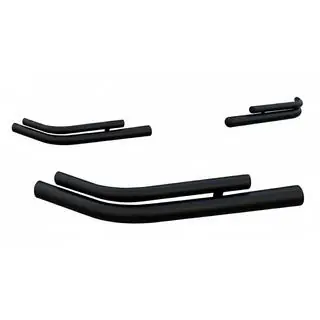 Zadní dvojité rohy AK003-double Black (2 ks, nerez)