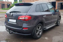 Renault Koleos 2008–2016 Zadní ochranný rám AK002-1 Black (nerez) fotografie 2