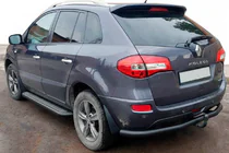 Renault Koleos 2008–2016 Zadní ochranný rám AK002-1 Black (nerez) fotografie 1