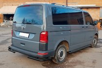 Volkswagen T6 2015–2024 Zadní rohy AK003-Double Black (2 ks, nerez) fotografie 4