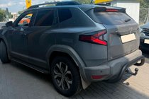 Renault Duster 2024– Zadní ochranný rám AK007 Black (nerez.) fotografie 2