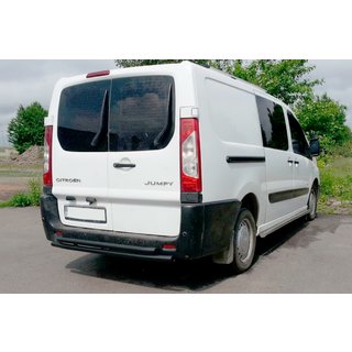 Zadní ochranný rám AK002 – dvojitý, černý (nerez) fotografie 2