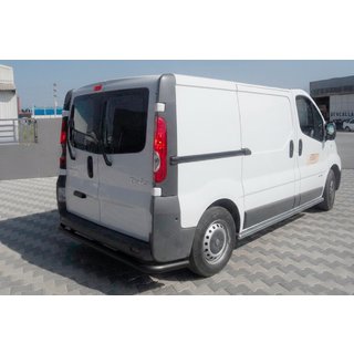Zadní ochranný rám AK005 Black (nerez) Opel Vivaro 2001–2015 fotografie 1