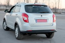 SsangYong Korando 2010–2019 Zadní ochranný rám AK005 Black (nerez) fotografie 1