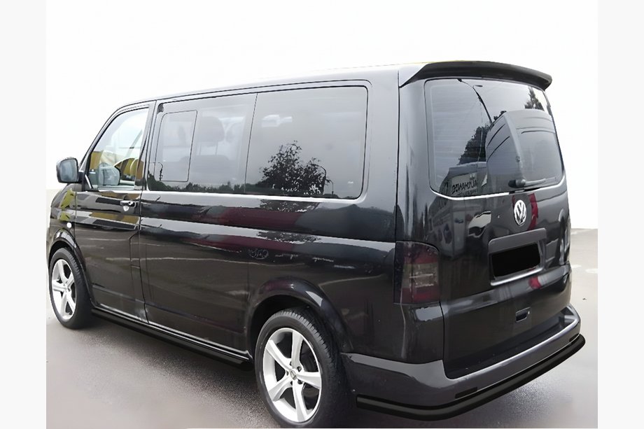 Volkswagen T5 Multivan 2003–2010 Zadní rohová ochranná rampa AK005 Black (nerez) Image