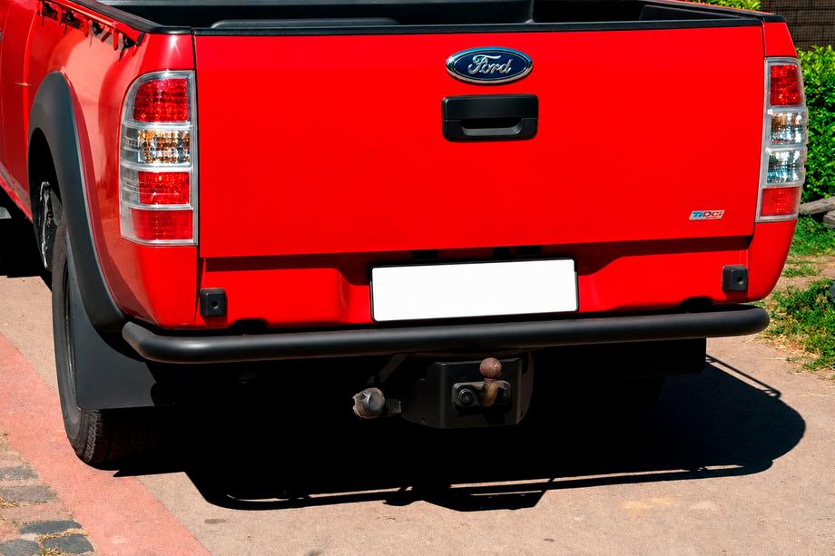 Ford Ranger 2007–2011 Zadní ochranný rám AK005 Black (nerez) Fotografie 1