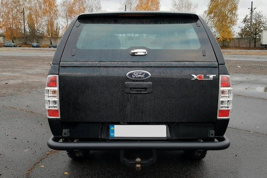 Ford Ranger 2007–2011 Zadní ochranný rám AK005 Black (nerez) Fotografie 4