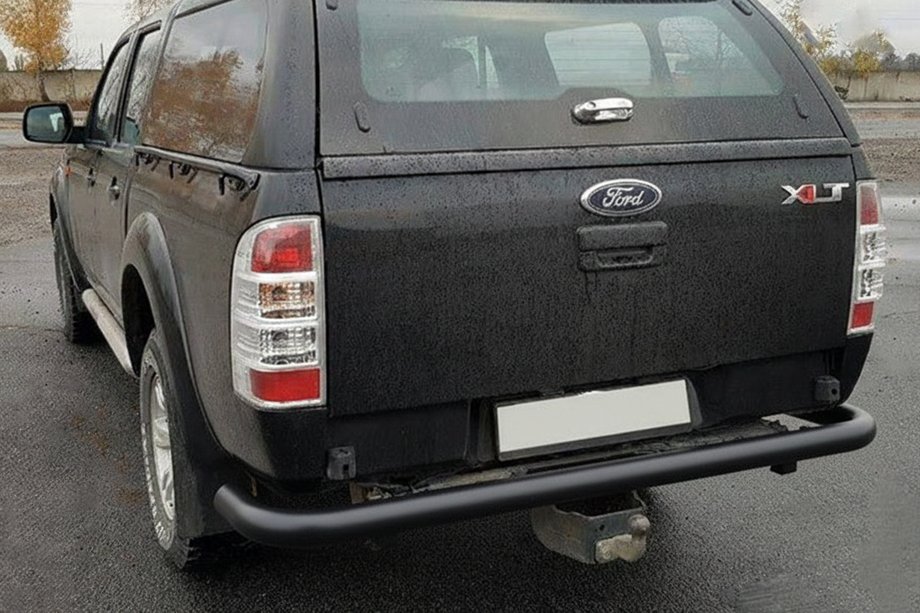 Ford Ranger 2007–2011 Zadní ochranný rám AK005 Black (nerez) Fotografie 5