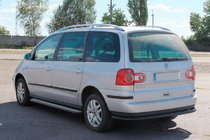 Volkswagen Sharan 1995–2010 Zadní ochranný rám AK005 Black fotografie 4