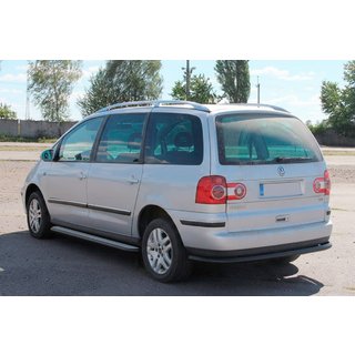 Zadní ochranný rám AK005 Black Volkswagen Sharan 1995–2010 fotografie 4