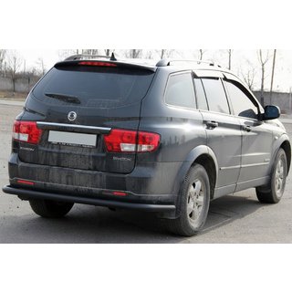 Zadní ochranný rám AK005 Black (nerez) SsangYong Kyron 2005–2014 fotografie 3