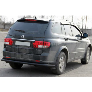 Zadní ochranný rám AK005 Black (nerez) SsangYong Kyron 2005–2014 fotografie 3