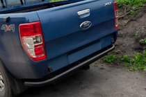 Ford Ranger 2011–2022 Zadní ochranný rám AK005 Black (2011-2018, nerez) fotografie 1