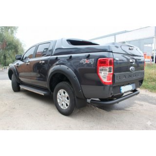 Zadní ochranný rám AK005 Black (2011-2018, nerez) Ford Ranger 2011–2022 fotografie 3