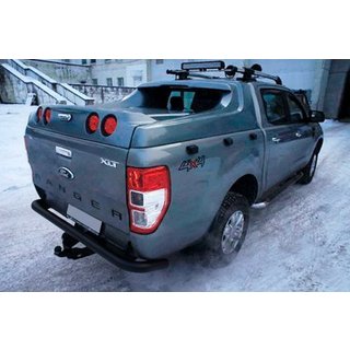 Zadní ochranný rám AK005 Black (2011-2018, nerez) Ford Ranger 2011–2022 fotografie 2