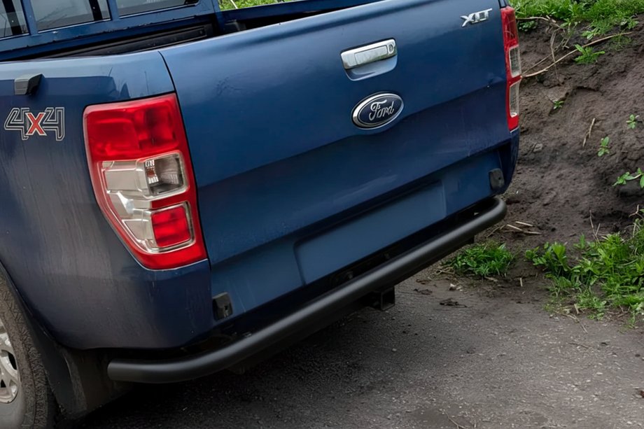 Ford Ranger 2011–2022 Zadní ochranný rám AK005 Black (2011-2018, nerez) Image