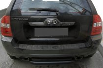 Kia Sportage 2004–2010 Zadní ochranný rám AK005 Black (nerez) fotografie 1