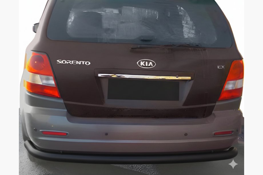 Kia Sorento I BL 2002–2009 Zadní ochranný rám AK005 Black (nerez) Image