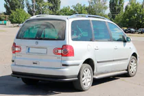 Ford Galaxy 1995–2006 Zadní ochranný rám AK005 Black fotografie 2