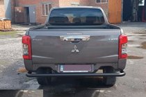 Fiat Fullback 2016– Zadní ochranný rám AK005 Black (nerez) fotografie 3
