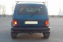 Lada Niva a Urban 1977– Zadní ochranný rám AK002 double Black fotografie 2