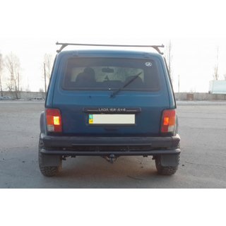 Zadní ochranný rám AK002 double Black Lada Niva a Urban 1977– fotografie 2