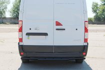 Renault Master 2011–2023 Zadní ochranný rám AK011 Black (nerez) fotografie 4