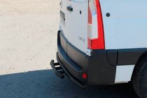 Renault Master 2011–2023 Zadní ochranný rám AK011 Black (nerez) fotografie 1