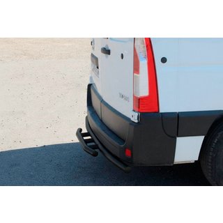 Zadní ochranný rám AK011 Black (nerez) fotografie 1