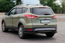 Ford Kuga/Escape 2013–2019 Zadní ochranný rám AK002-3 Black (nerez) fotografie 2