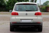 Volkswagen Tiguan 2007–2016 Zadní ochranný rám AK002-2 Black (nerez) fotografie 4
