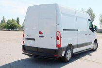 Opel Movano 2010–2021 Zadní ochranný rám AK008 Black (nerez) fotografie 3