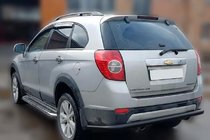 Chevrolet Captiva 2006–2019 Zadní ochranný rám AK005 Black (nerez) fotografie 1