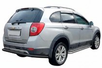 Chevrolet Captiva 2006–2019 Zadní ochranný rám AK005 Black (nerez) fotografie 3