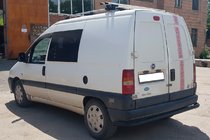 Fiat Scudo 1996–2007 Zadní ochranný rám AK005 Black (nerez) fotografie 2