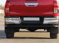 Toyota Hilux 2015– Zadní ochranný oblouk AK005-2 Black (nerez) fotografie 2