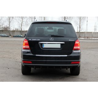 Zadní ochranný rám AK-style Black (nerez) Mercedes GL třída X164 2006–2012 fotografie 1