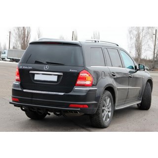 Zadní ochranný rám AK-style Black (nerez) Mercedes GL třída X164 2006–2012 fotografie 3