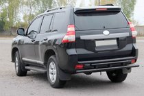 Toyota Land Cruiser Prado 150 2009–2023 Zadní oblouk AK002-2v2 Black (nerez) fotografie 1