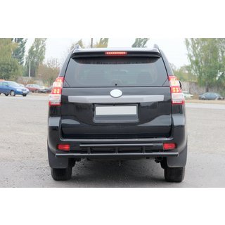 Zadní oblouk AK002-2v2 Black (nerez) Toyota Land Cruiser Prado 150 2009–2023 fotografie 2