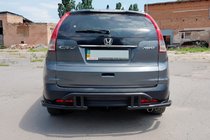 Honda CRV 2012–2016 Zadní ochranný oblouk AK003-21 Black (nerez) fotografie 4