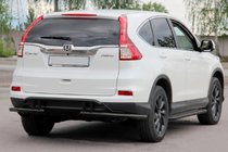 Honda CRV 2012–2016 Zadní ochranný oblouk AK003-21 Black (nerez) fotografie 3