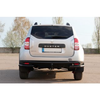 Zadní ochranný rám AK005-Special Black (nerez) Renault Duster 2008–2017 fotografie 2