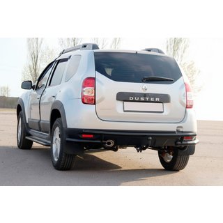 Zadní ochranný rám AK005-Special Black (nerez) Renault Duster 2008–2017 fotografie 3