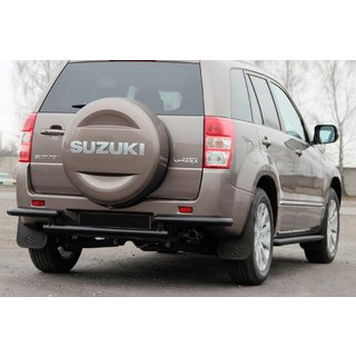 Zadní ochranný oblouk AK003-2 Black (nerez) Suzuki Grand Vitara 2005–2017 fotografie 2